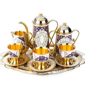серебряный кофейный сервиз