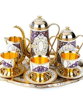 серебряный кофейный сервиз