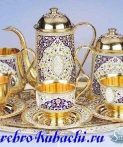 серебряный кофейный сервиз