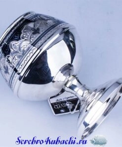 бокал коньячный серебряный