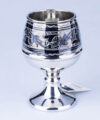 серебряный коньячный бокал