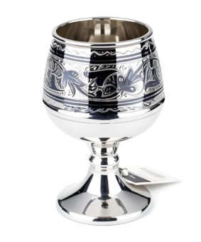 серебряный коньячный бокал