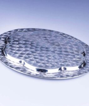 серебряный поднос кубачи