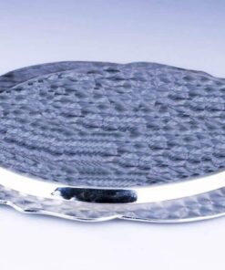 серебряный кубачинский поднос