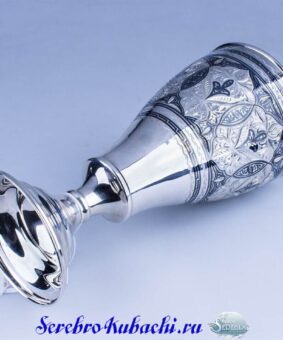 серебряный кубок кубачи недорого
