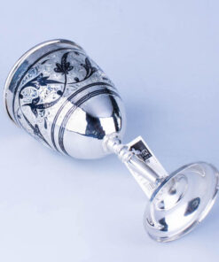 серебряный кубок бокал кубачи