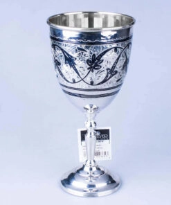 серебряный кубок бокал кубачи