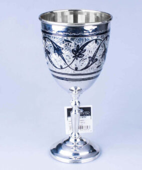 серебряный кубок бокал кубачи