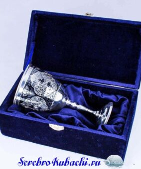 винный бокал серебро