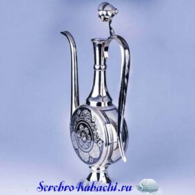 серебряный кувшин кумган