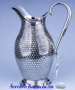 Серебряный кувшин "Чешуя" 15 серебряный кувшин чешуя