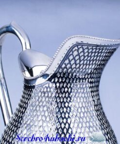 Серебряный кувшин "Чешуя" 16 серебряный кувшин чешуя