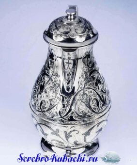 серебряный кувшин 925 пробы