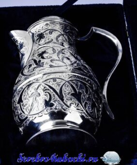 серебряный кувшин 925 пробы