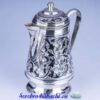 большой серебряный кофейник