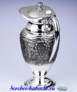 серебряный кувшин лоза