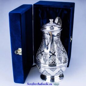 серебряный жбан кубачи