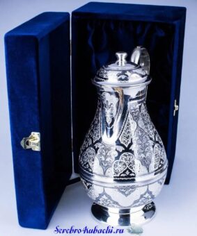 серебряный жбан кубачи