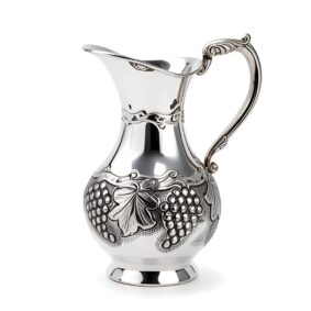 серебряный кувшин виноградная лоза