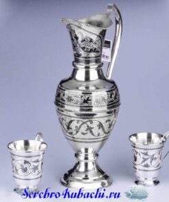 серебряный набор для воды недорого