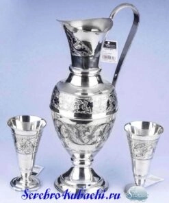 серебряный набор для воды