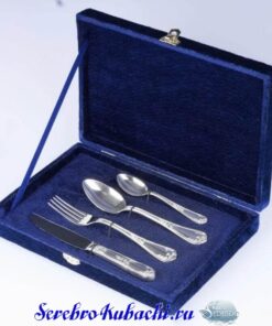 Серебряные столовые приборы набор Эгоист 5 серебряный набор эгоист