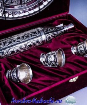 Серебряный набор Кубачи 3