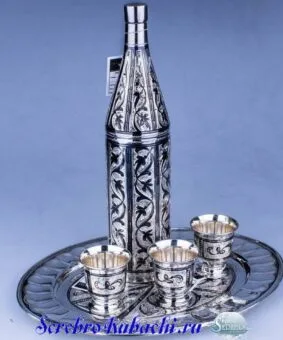 набор серебро Кубачи