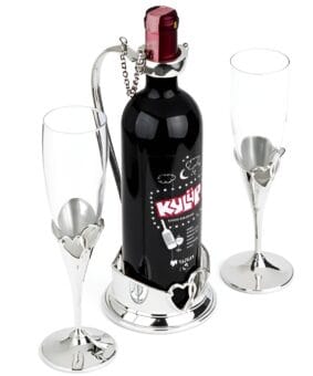 Серебряный набор Свадебный