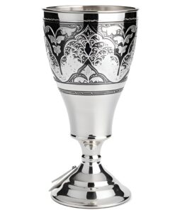 серебряный пивной бокал