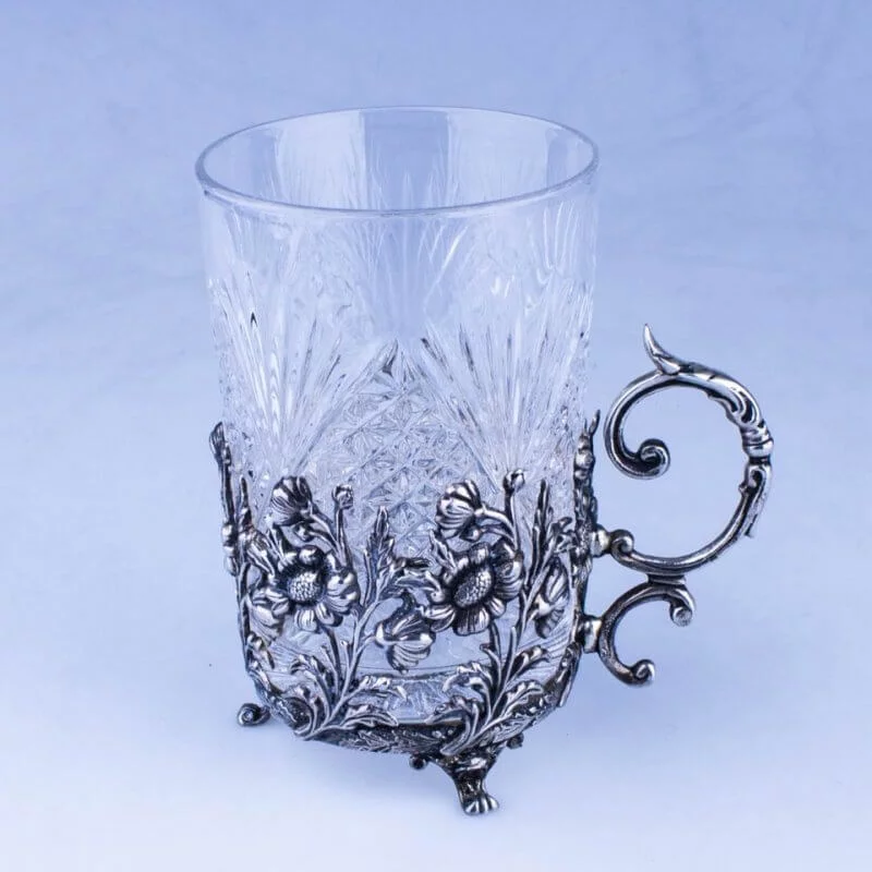 серебряный подстаканник