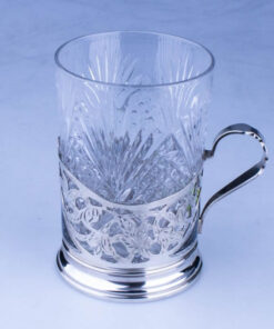 Подстаканник серебро Кубачи 8 серебряный подстаканник кубачи