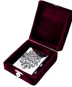 Серебряный портсигар Кубачи