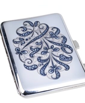 Серебряный портсигар Кубачи