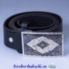 мужской ремень серебро