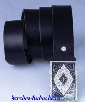 мужской ремень серебро