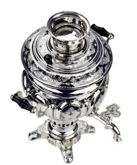 серебряный самовар