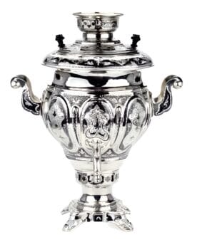 серебряный самовар