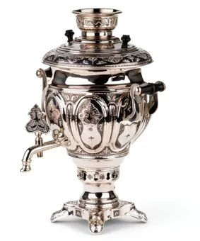 серебряный самовар