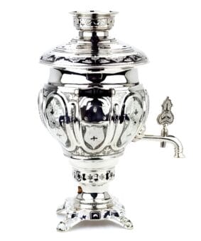 серебряный самовар
