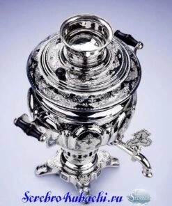 серебряный самовар