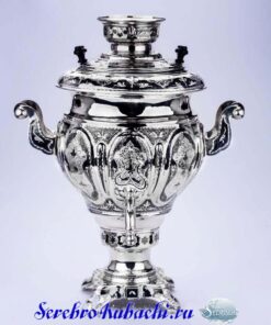 Серебряный самовар "Кубачи" 7 серебряный самовар