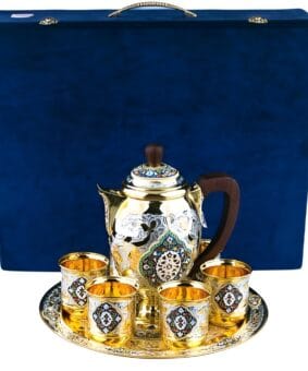 серебряный сервиз для напитков