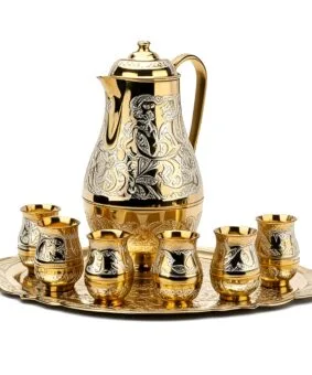 серебряный сервиз для воды