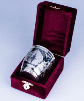 Серебряный стакан для воды 7 недорогой серебряный стакан