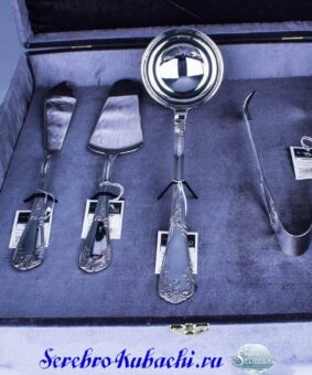 набор столового серебра