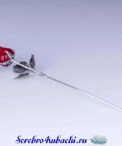 серебряный цветок