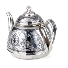 Серебряный заварной чайник Кубачи — изображение 5