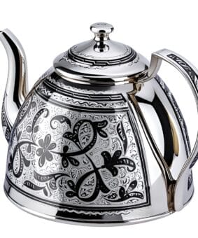 Серебряный заварочный чайник