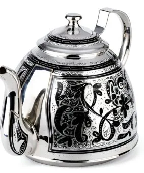 Серебряный заварочный чайник